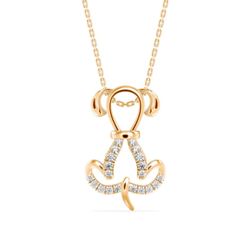 Puppy Love Lab Grown Diamond Pendant 9KT