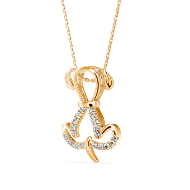 Puppy Love Lab Grown Diamond Pendant 9KT