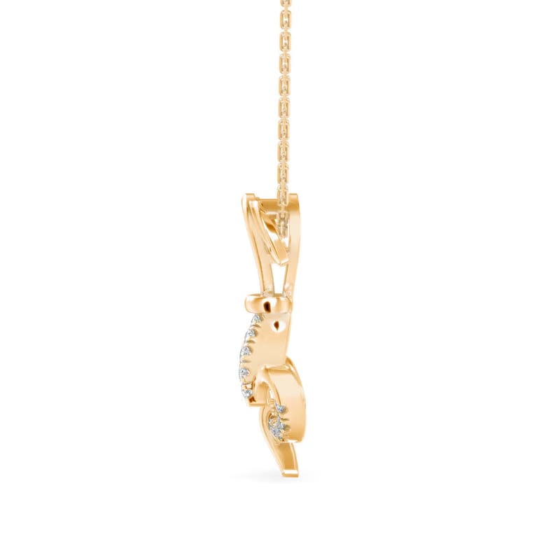 Puppy Love Lab Grown Diamond Pendant 9KT