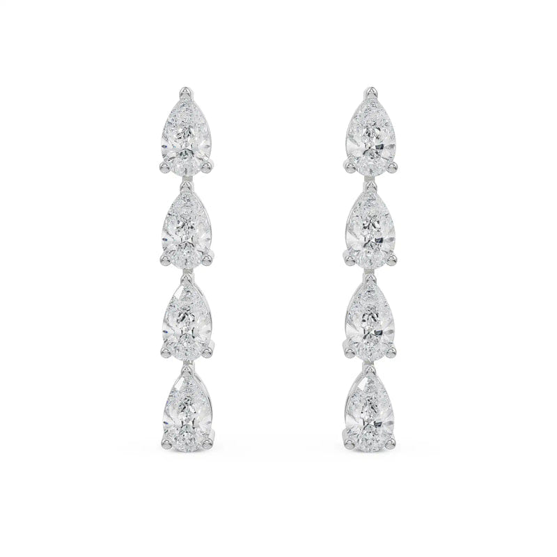 Quad pear Lab Grown Diamond drop_in_stock
