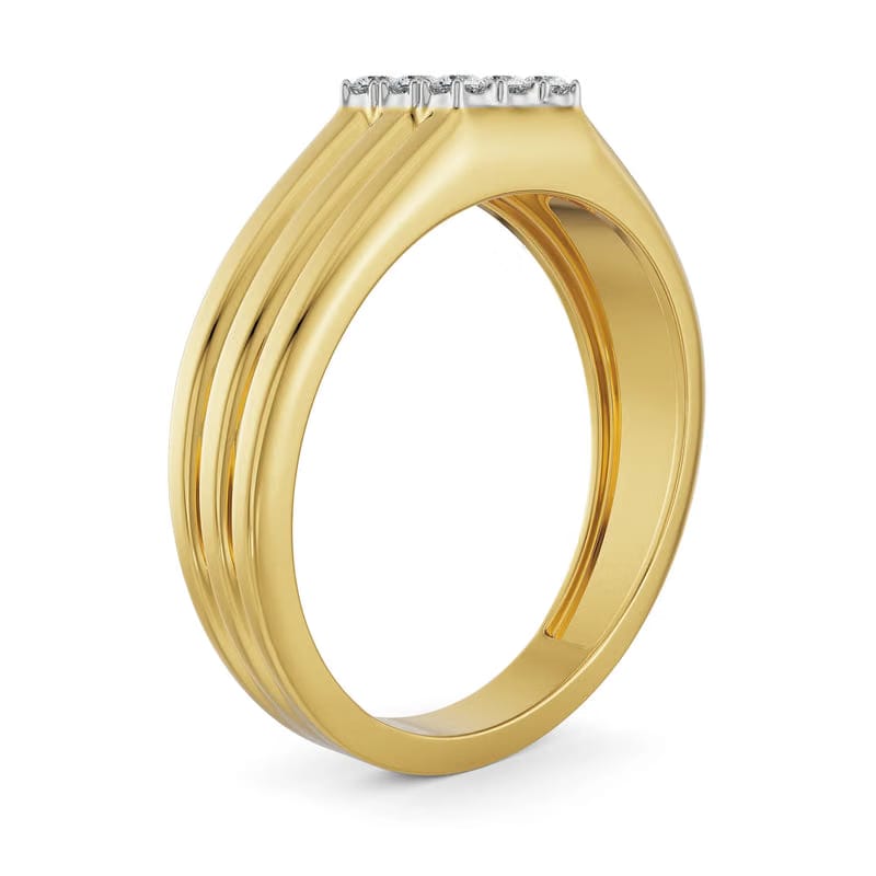 Quadret Diamond Band for Men