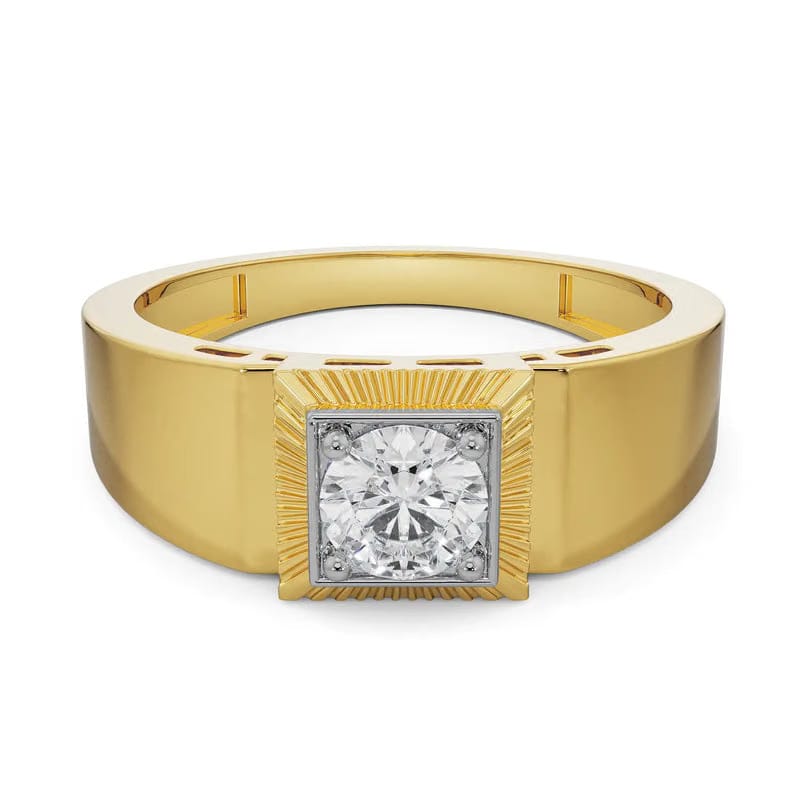 Quadruple Lab Grown Diamond Wedding Band