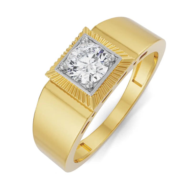 Quadruple Lab Grown Diamond Wedding Band