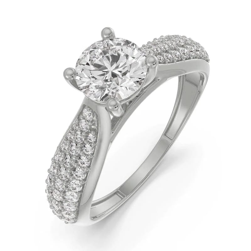 Queen Lab Grown Diamond Ring For Her_in-stock