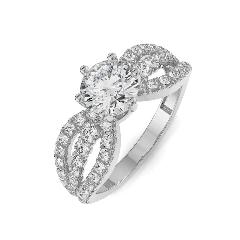Queen Solitaire Diamond Ring_in_stock