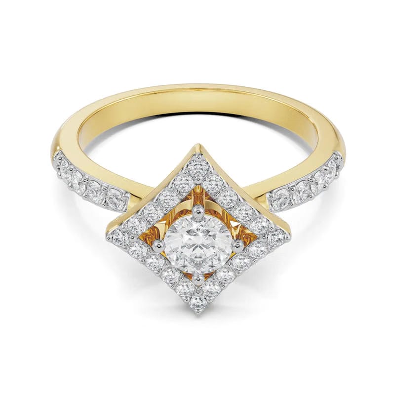 Quinn Geometric Lab Grown Diamond Ring