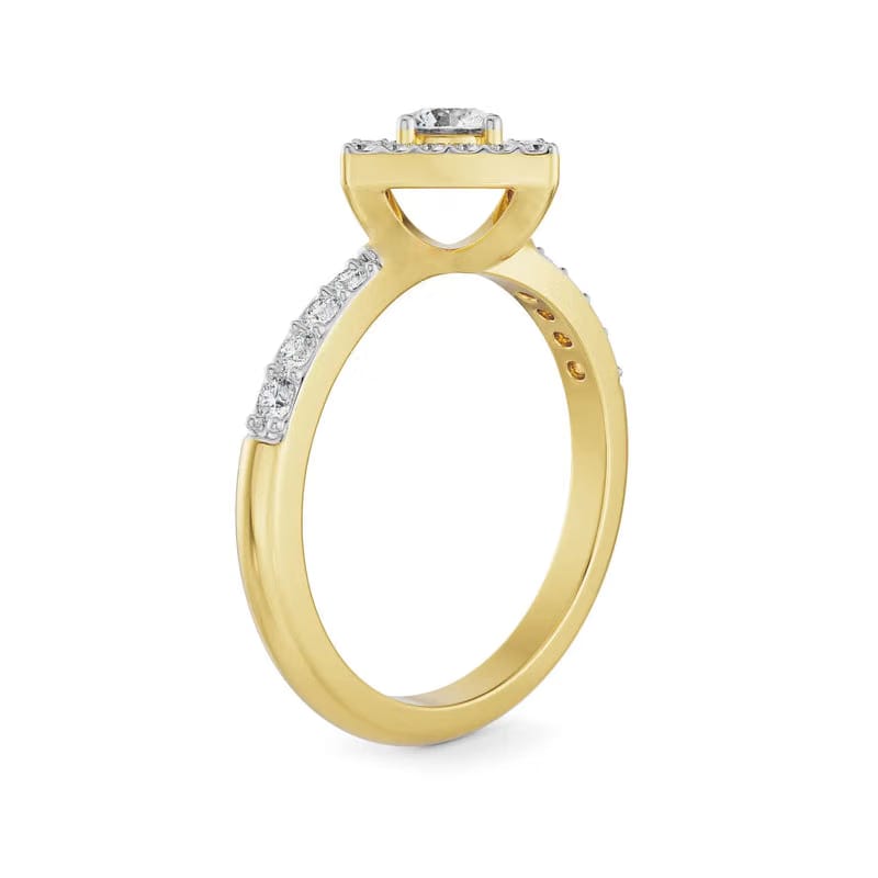 Quinn Geometric Lab Grown Diamond Ring
