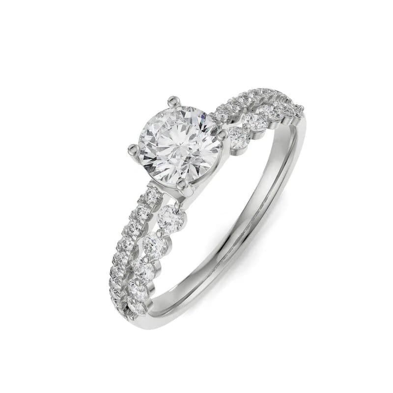 Radiant Ashley Lab Grown Diamond Ring