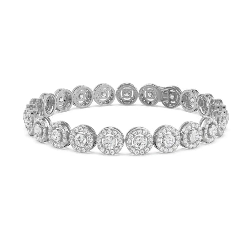 Radiant Cocktail Lab Grown Diamond Tennis Bracelet