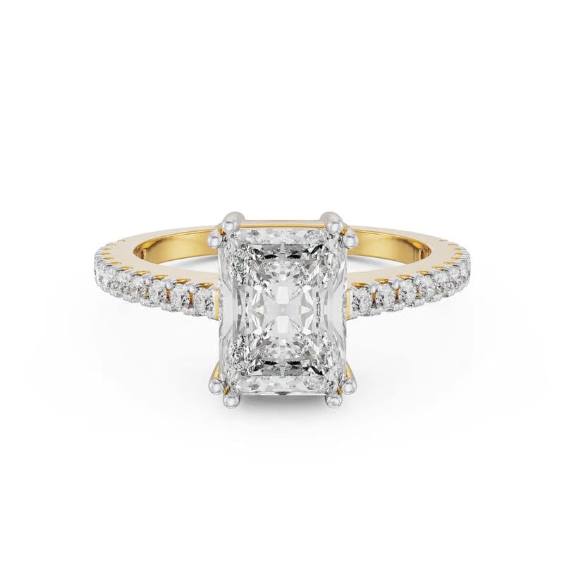 Radiant Cut Engagement Ring