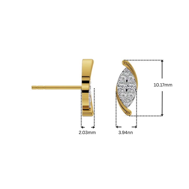 Radiant Glow Lab Grown Diamond Studs