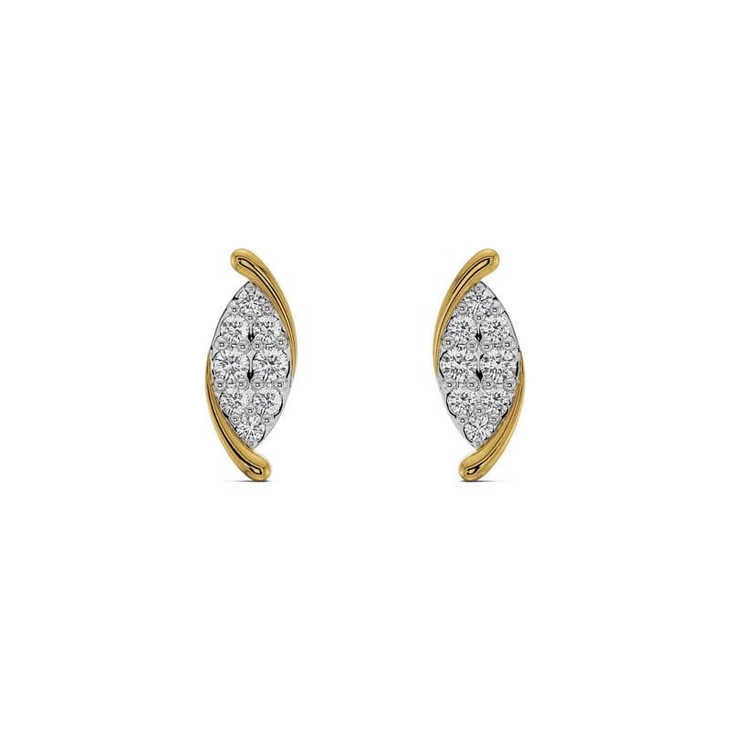 Radiant Glow Lab Grown Diamond Studs 9KT