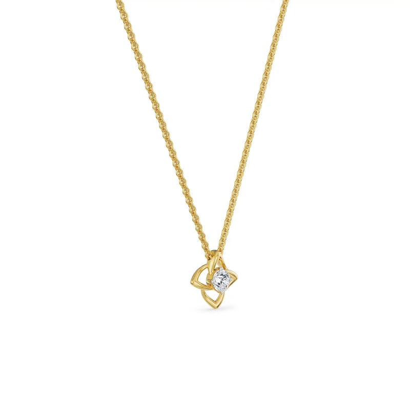 Raha Solitaire Lab Grown Diamond Necklace