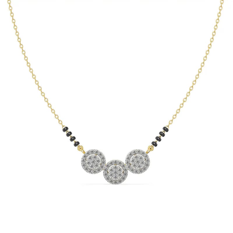 Reeha Lab Grown Diamond Mangalsutra
