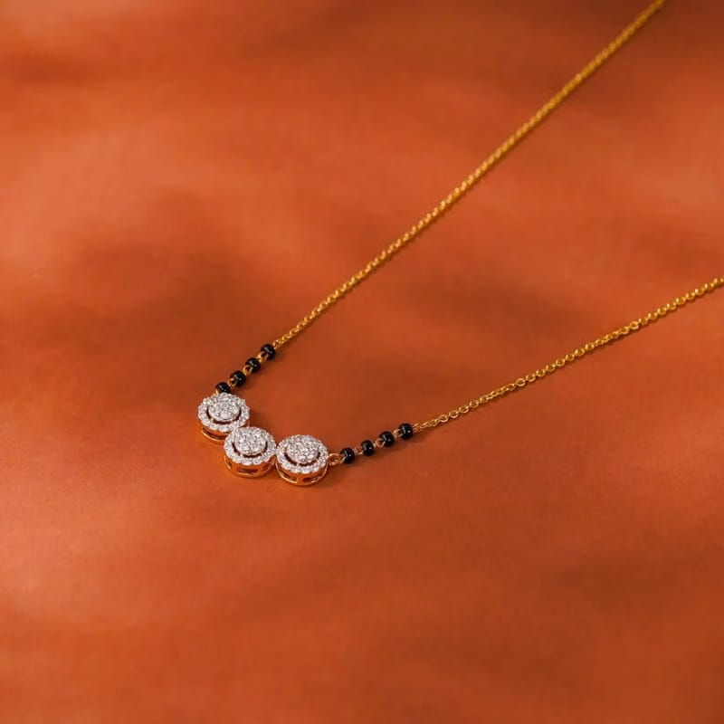 Reeha Lab Grown Diamond Mangalsutra