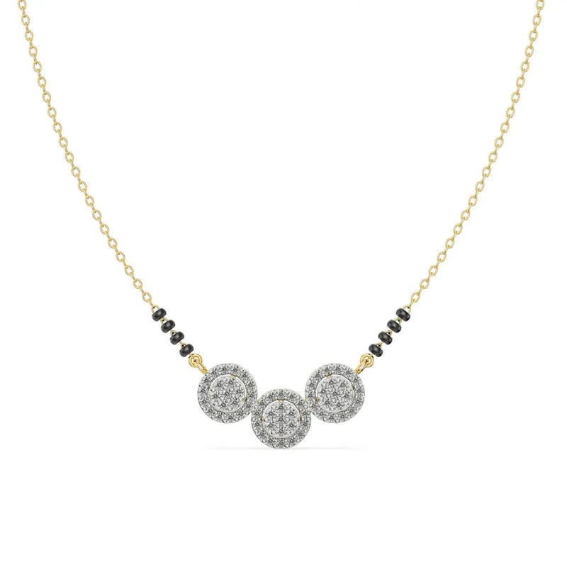 Reeha Lab Grown Diamond Mangalsutra_in_stock