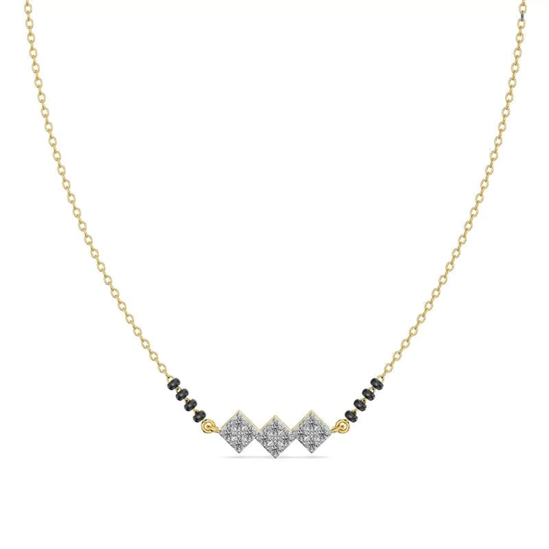 Reet Lab Grown Diamond Mangalsutra
