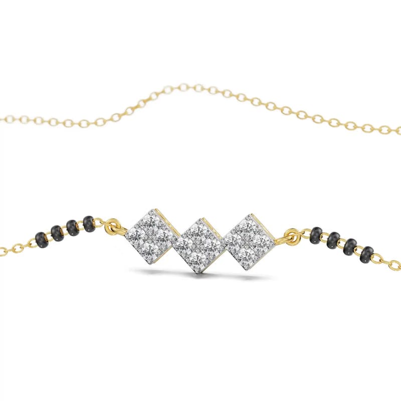 Reet Lab Grown Diamond Mangalsutra