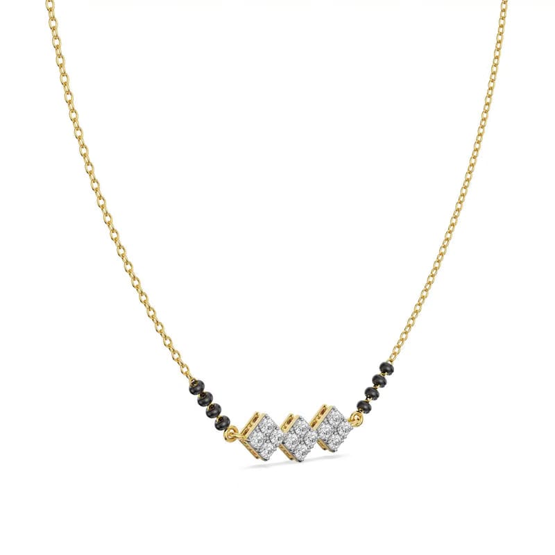 Reet Lab Grown Diamond Mangalsutra