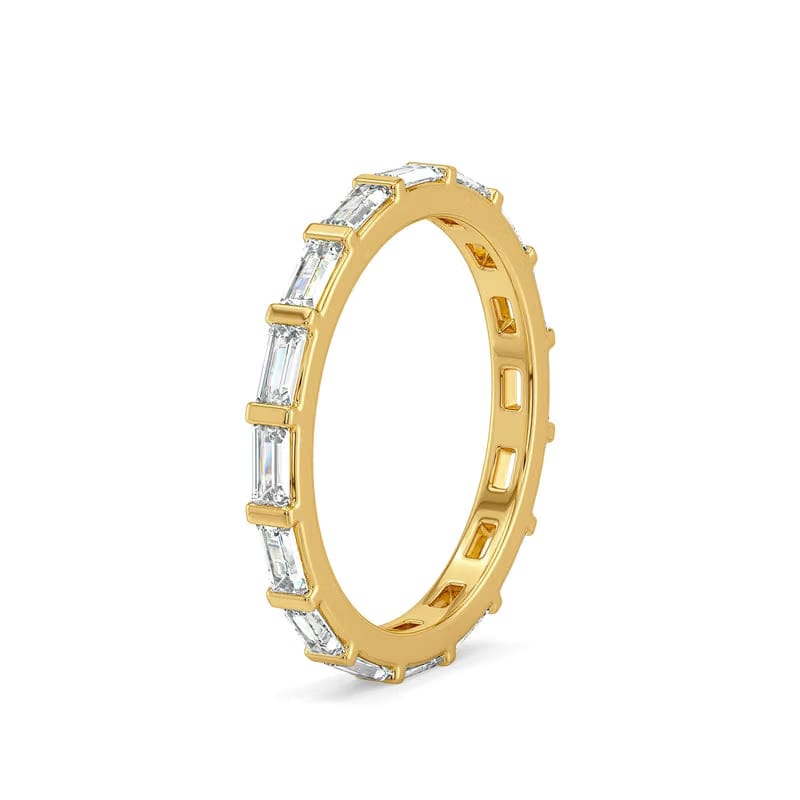 Regal Baguette Eternity Lab Diamond Ring