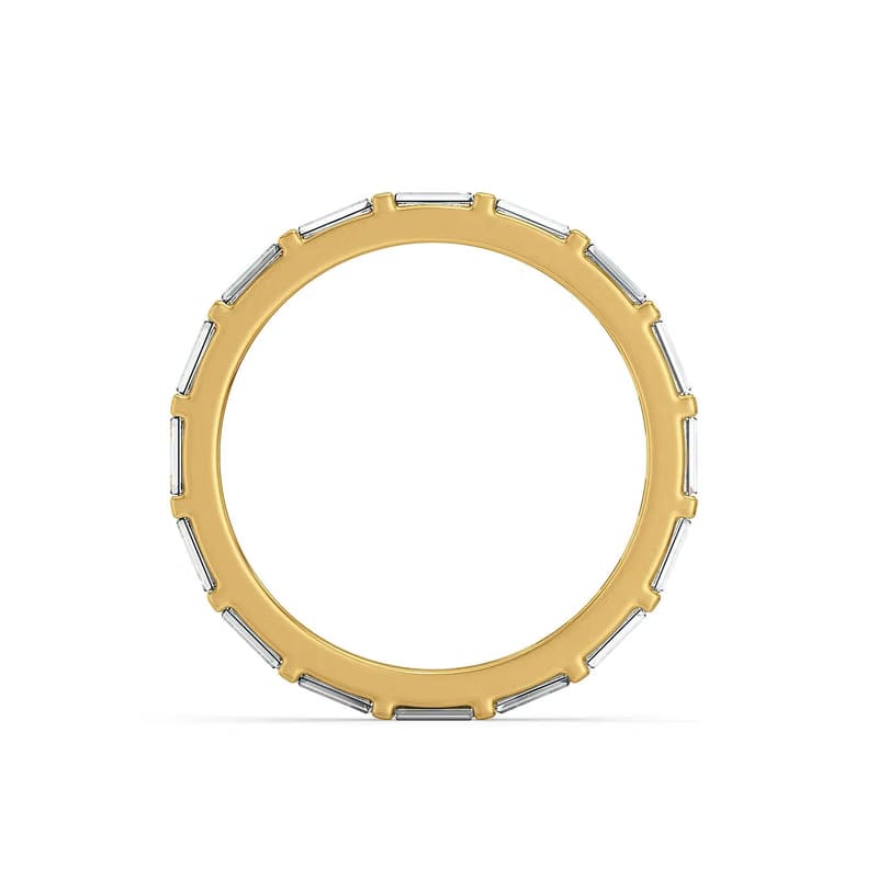 Regal Baguette Eternity Lab Diamond Ring 9KT