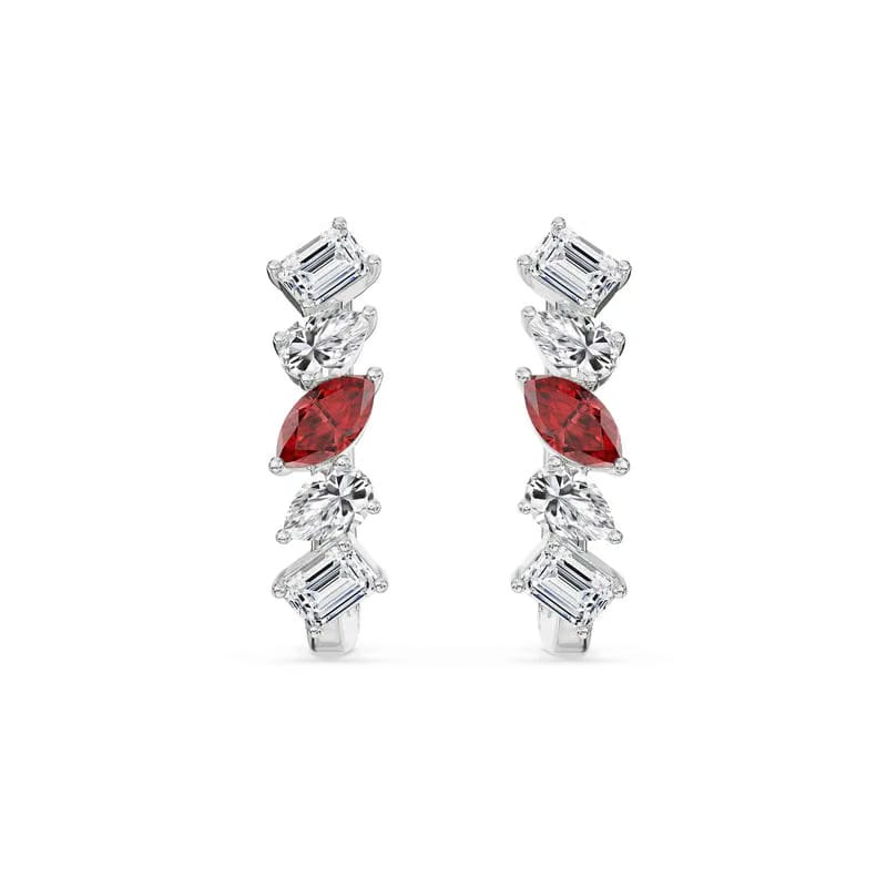 Regal Elegance Lab Grown Diamond Earrings