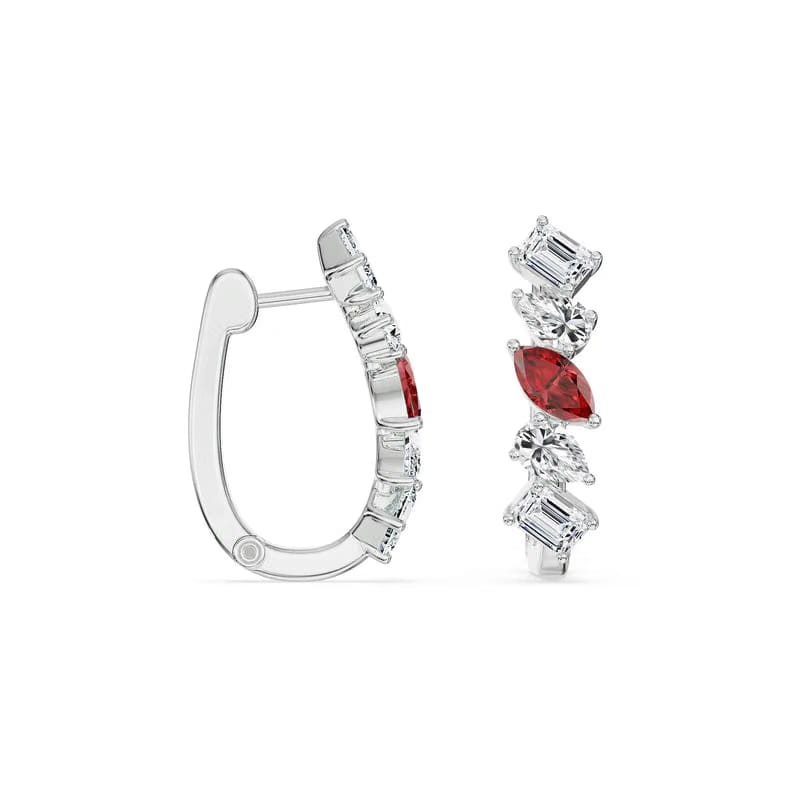 Regal Elegance Lab Grown Diamond Earrings