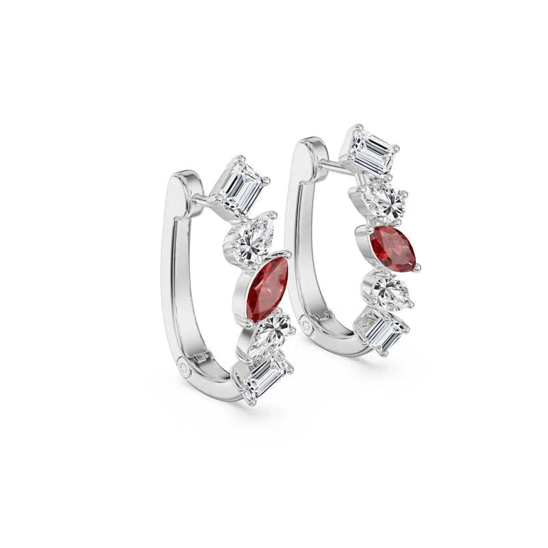 Regal Elegance Lab Grown Diamond Earrings
