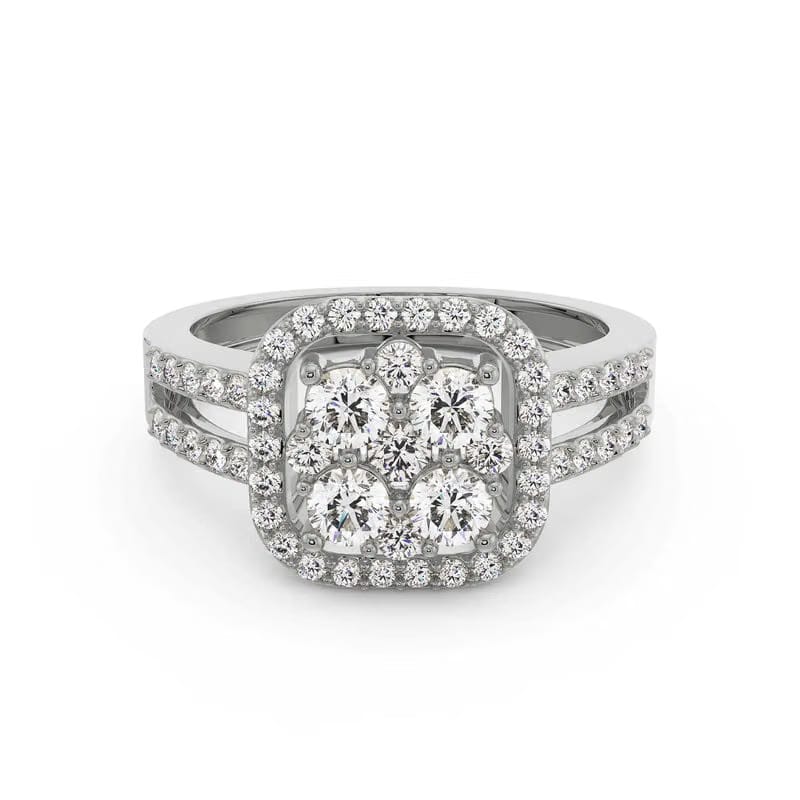 Regal Lab Grown Diamond Halo Ring