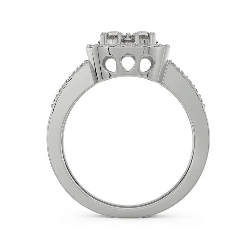 Regal Lab Grown Diamond Halo Ring