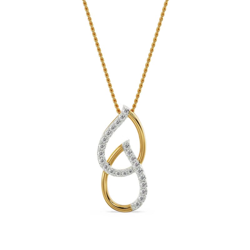 Regal Pear Lab Grown Diamond Pendant