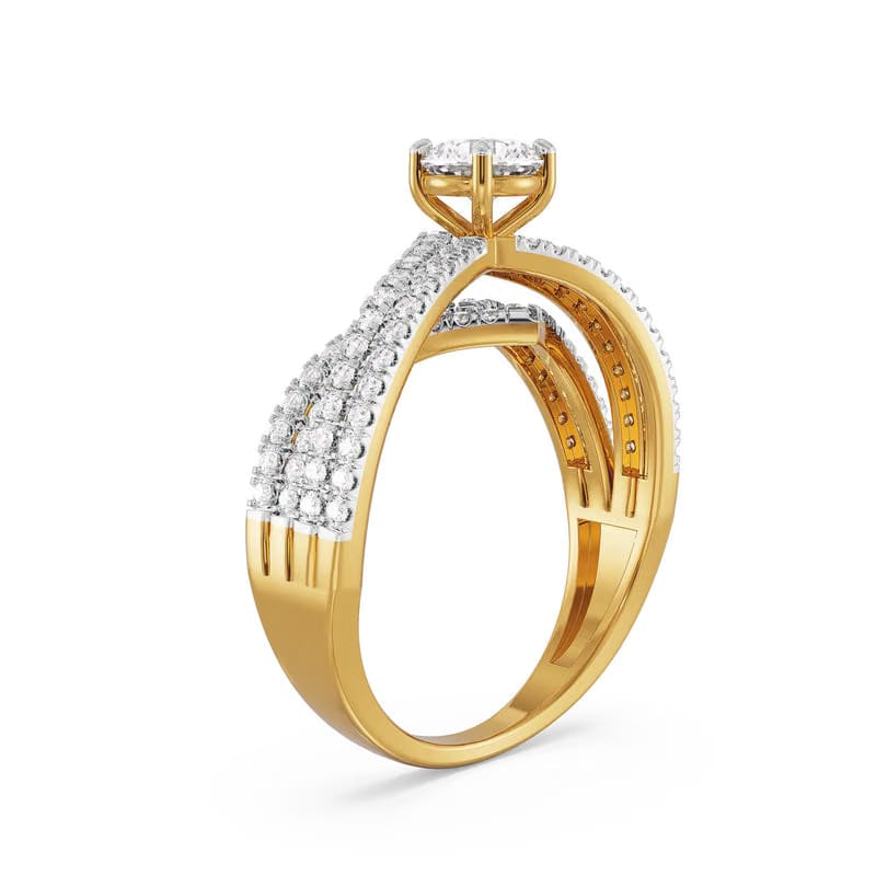Regal Splendor Lab Grown Diamond Ring