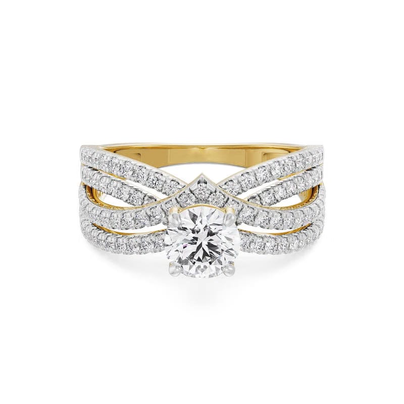 Regal Splendor Lab Grown Diamond Ring 9KT