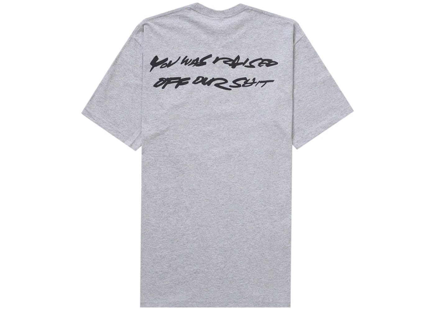 Supreme Futura Box Logo T-Shirt Heather Grey