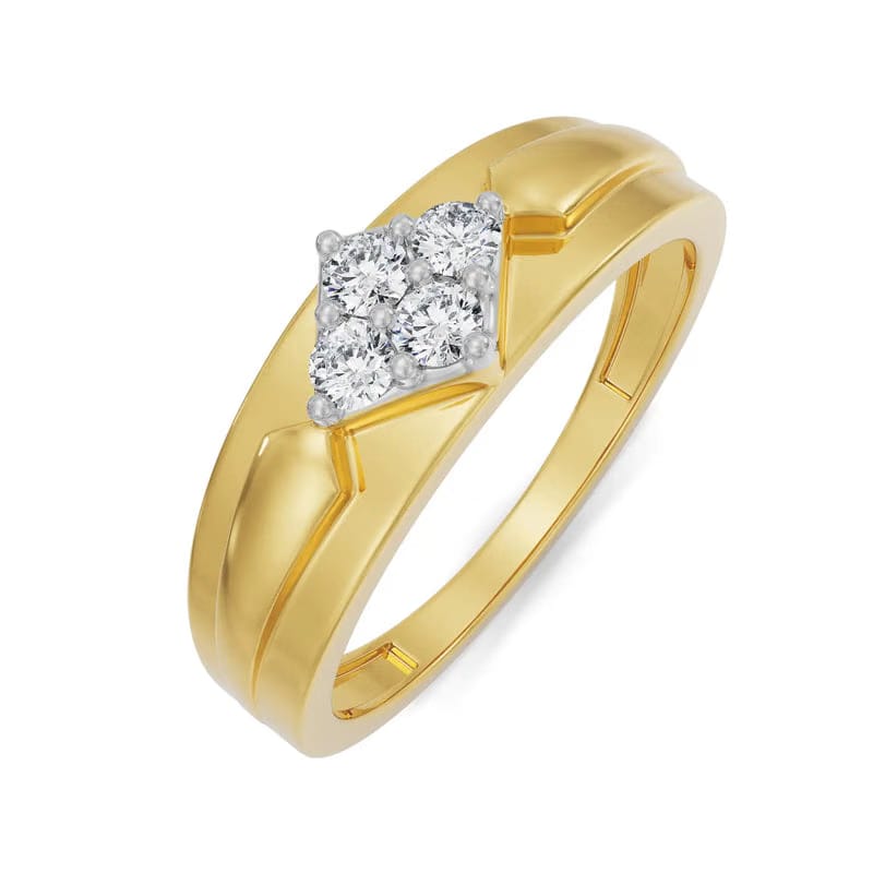 Rhombus Quad Wedding Ring_in_stock