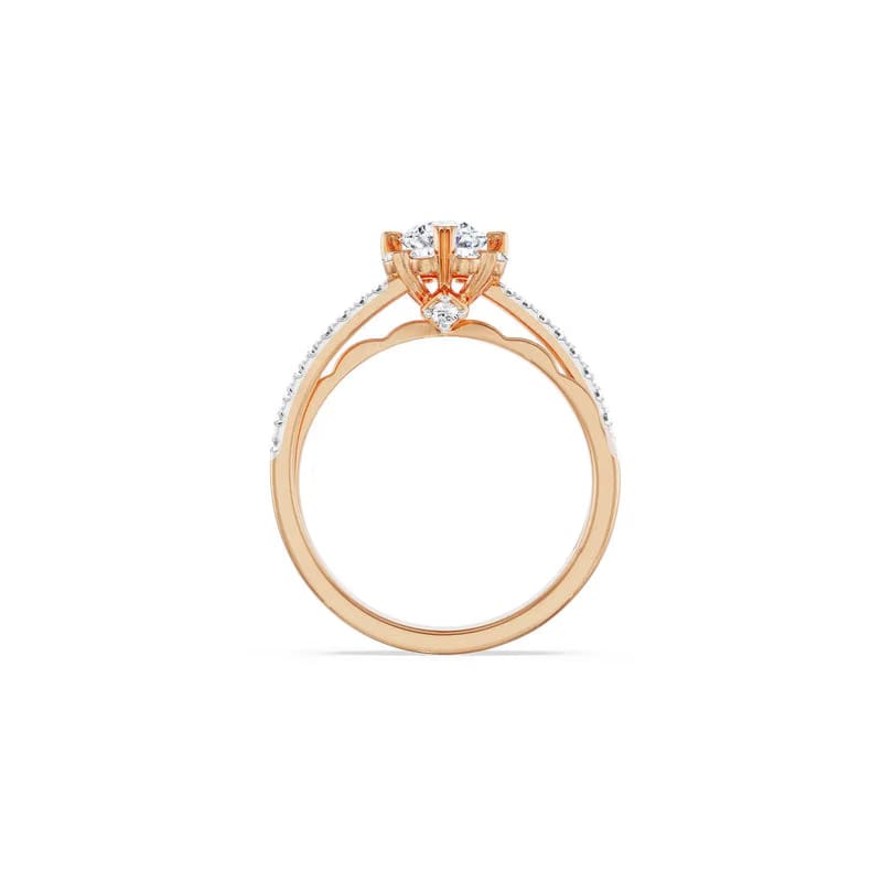 Rose Engagement Ring
