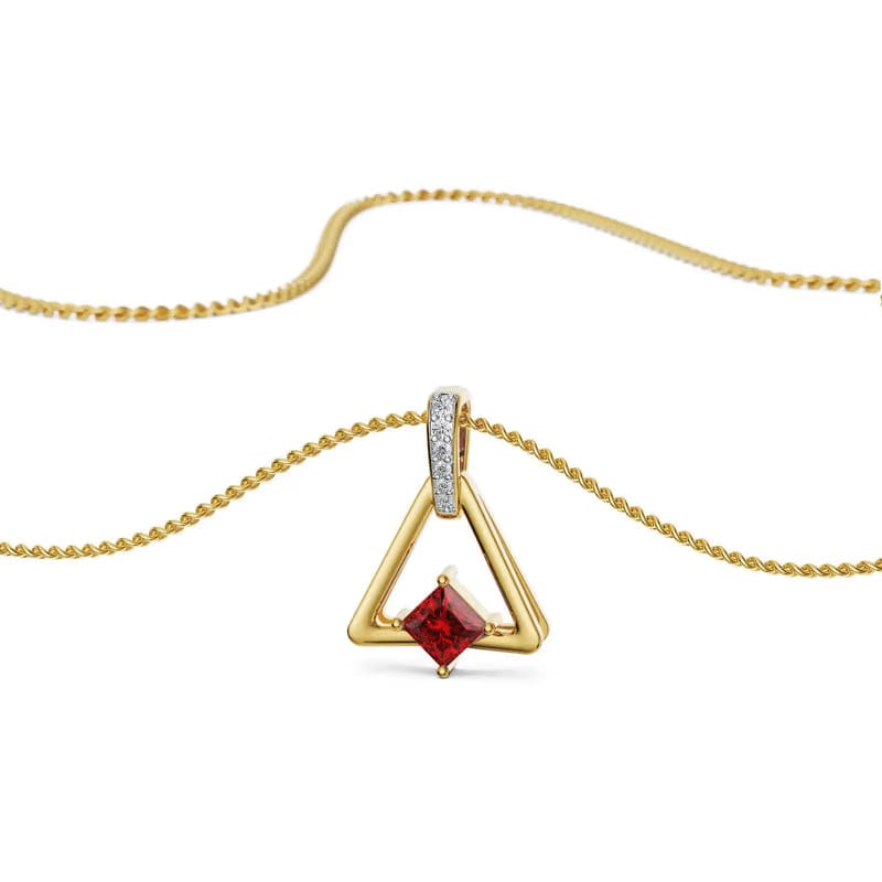 Rose Peak Lab Grown Diamond Pendant