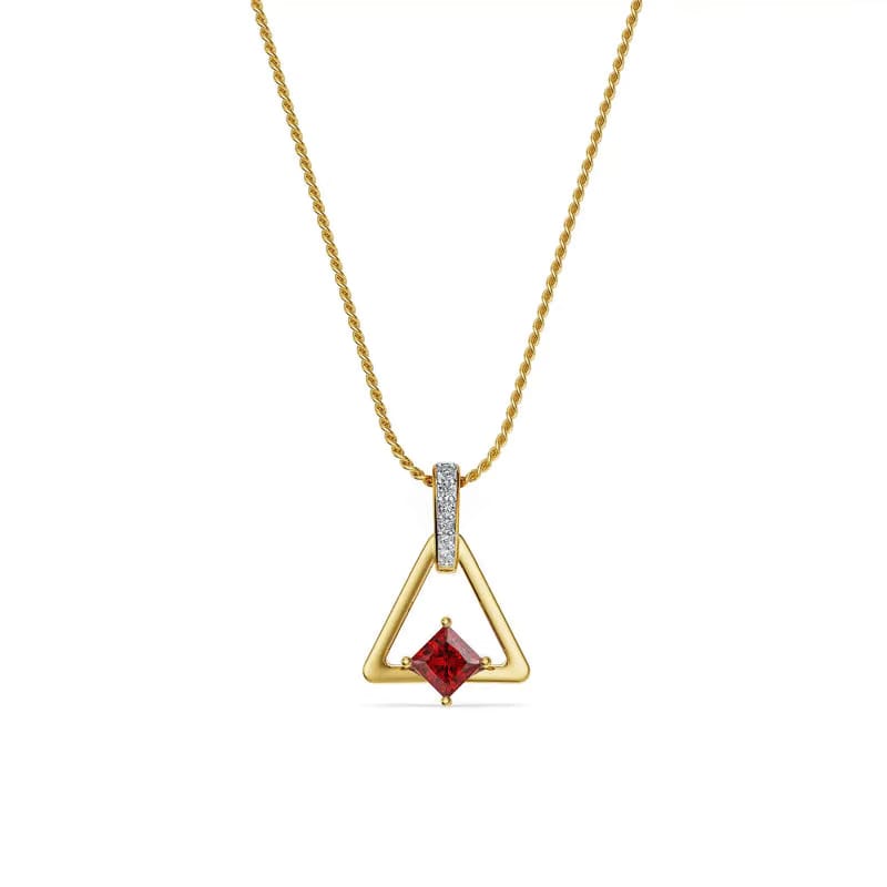 Rose Peak Lab Grown Diamond Pendant