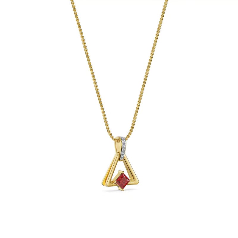 Rose Peak Lab Grown Diamond Pendant