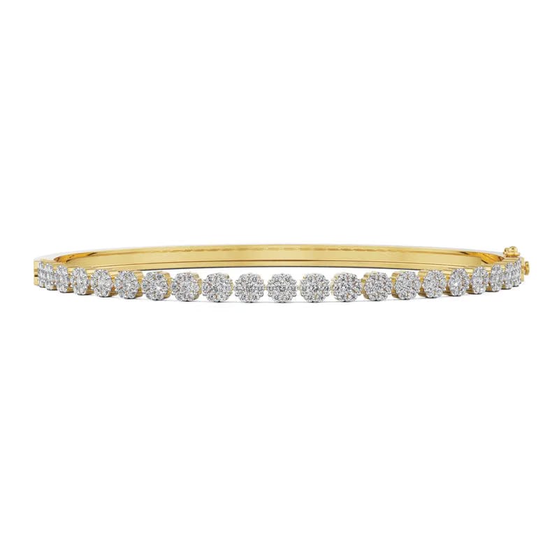 Rosie Clustered Lab Grown Diamond Bracelet_in-stock