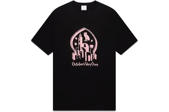 OVO Starlight Owl T-Shirt Black