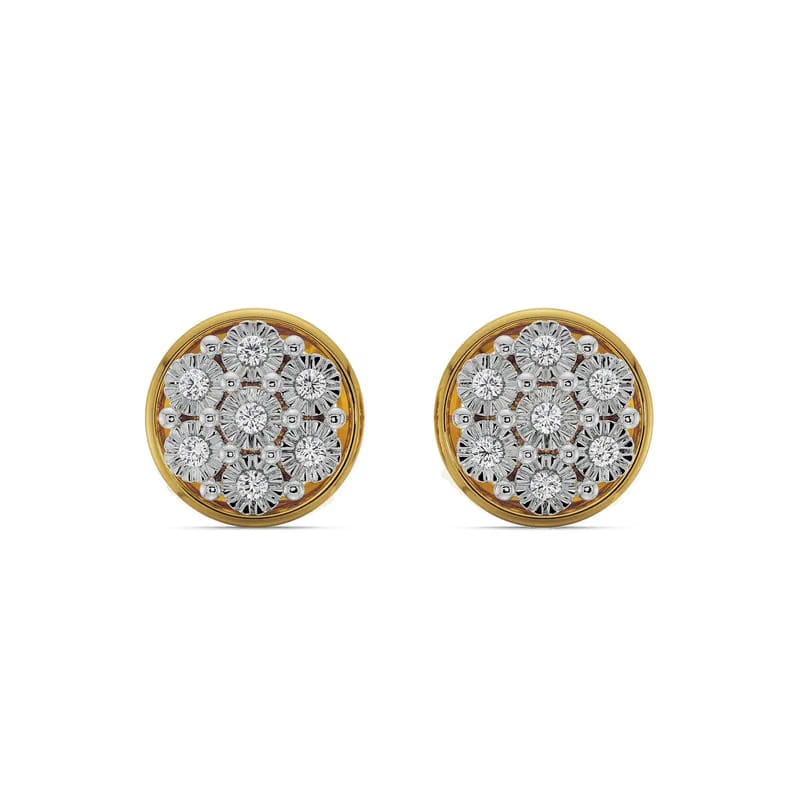 Round Brilliance Lab Grown Diamond Studs 9KT