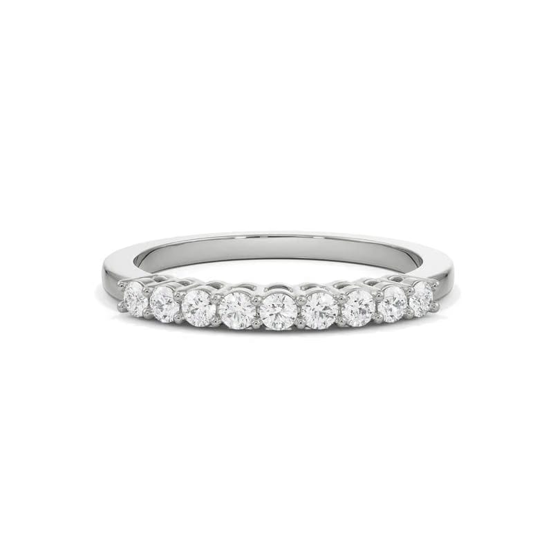 Round Brilliant Lab Grown Diamond Band 9KT
