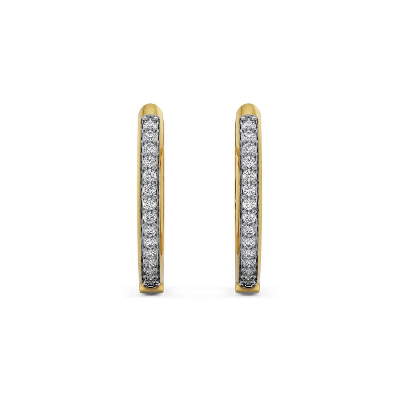 Round Lab Grown Diamond Hoops_in-stock