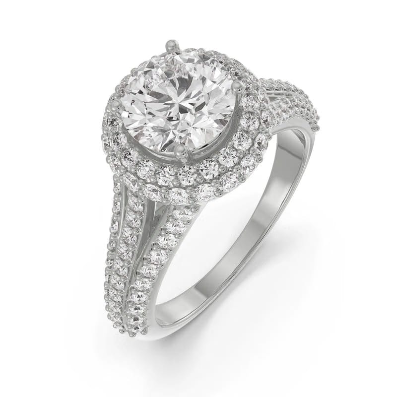 Royal Lab Grown Diamond Halo Ring
