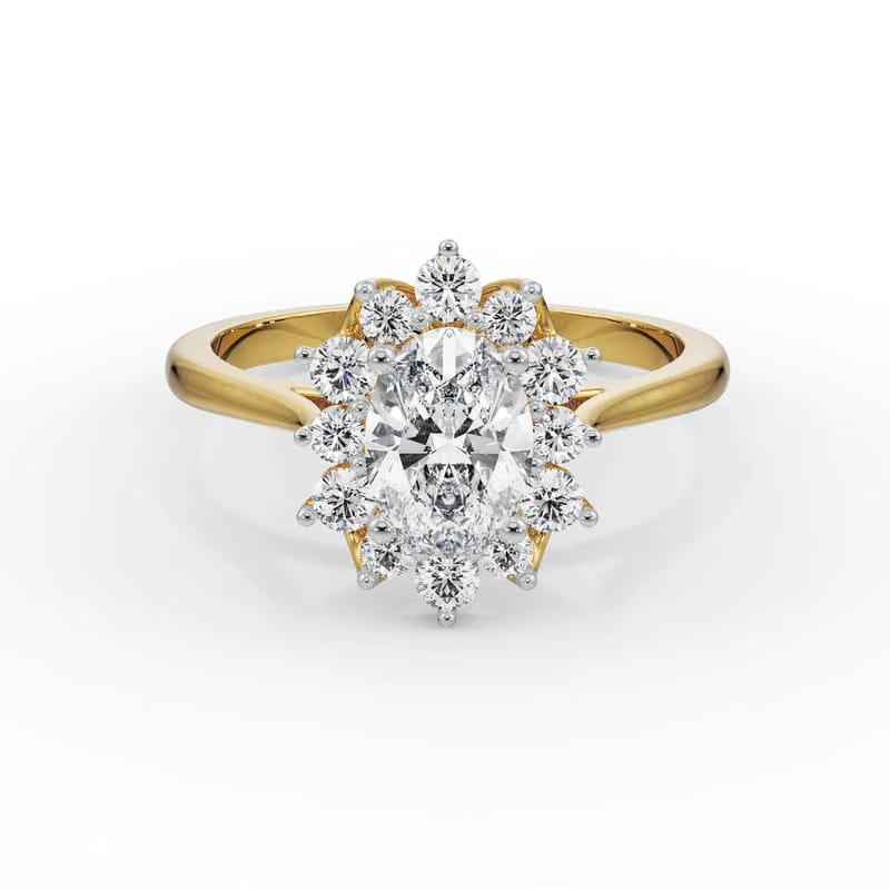 Royal Oval Cut Lab Grown Diamond Ring