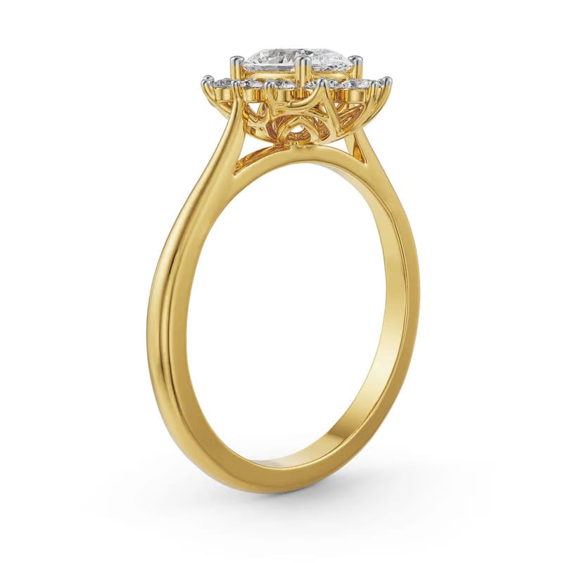 Royal Oval Cut Lab Grown Diamond Ring