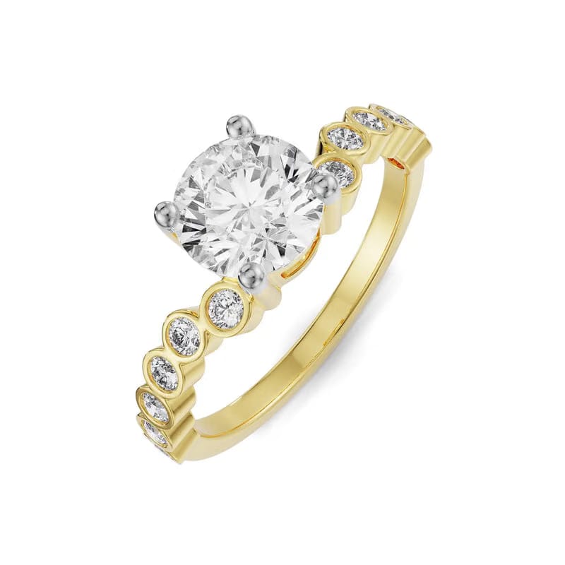 Rufus Round Lab Grown Diamond Ring