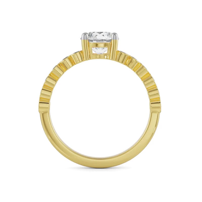 Rufus Round Lab Grown Diamond Ring