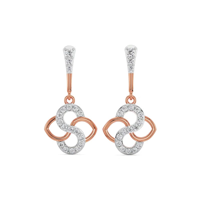 S-Curve Brilliance Lab Grown Diamond Studs
